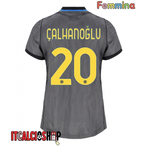 Inter Milan Hakan Calhanoglu #20 Terza Maglia Femmina 2026-27 Manica Corta